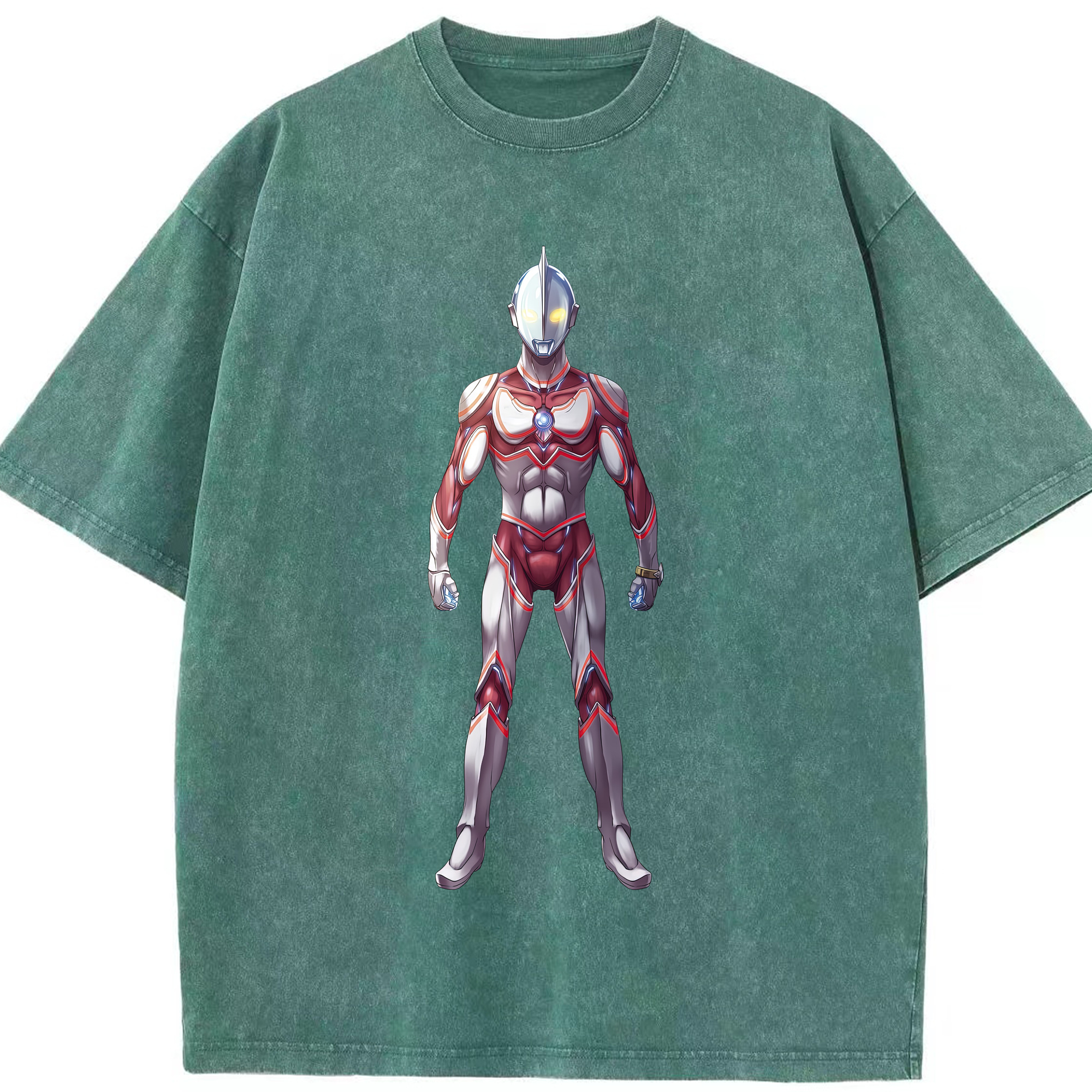 （画像用） ウルトラマン Ultraman 綿100% ヴィンテージ風 半袖Tシャツ（フロントプリント）